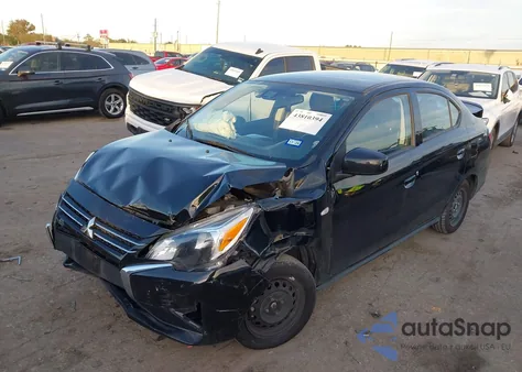 2024 Mitsubishi Mirage G4 Es z USA, uszkodzony, nr VIN ML32FUFJ0RHF07936